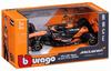 BURAGO 1/43 Scale Model Car: McLaren F1 Team MCL38 (2024) No.81 O. Piastri (Window Box) - Finished Model (BUR38214P)