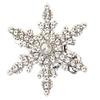 Snowflake Hair Clip Christmas Barrette Sweet Christmas Flat Clip Hairpin Christmas Elegant Hair Clip for Bunches