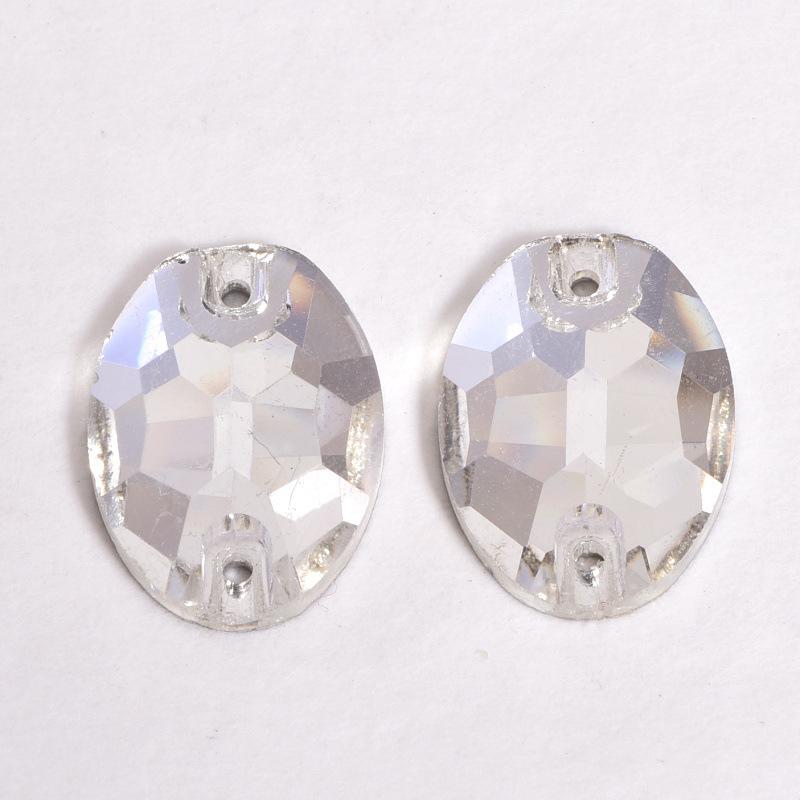 

Овальное стекло, ручная дрель, стеклянный кристалл, бриллиант, стразы, сделай сам, одежда, красота, креативные ювелирные изделия, аксессуары oval 7x10mm 42 pieces белый