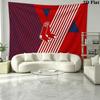 Boston Red Sox Wall Tapestry Aesthetic Wall Hanging Printed Fabric Blanket Decorative Tapestries for Bedroom Living Room Home Decor