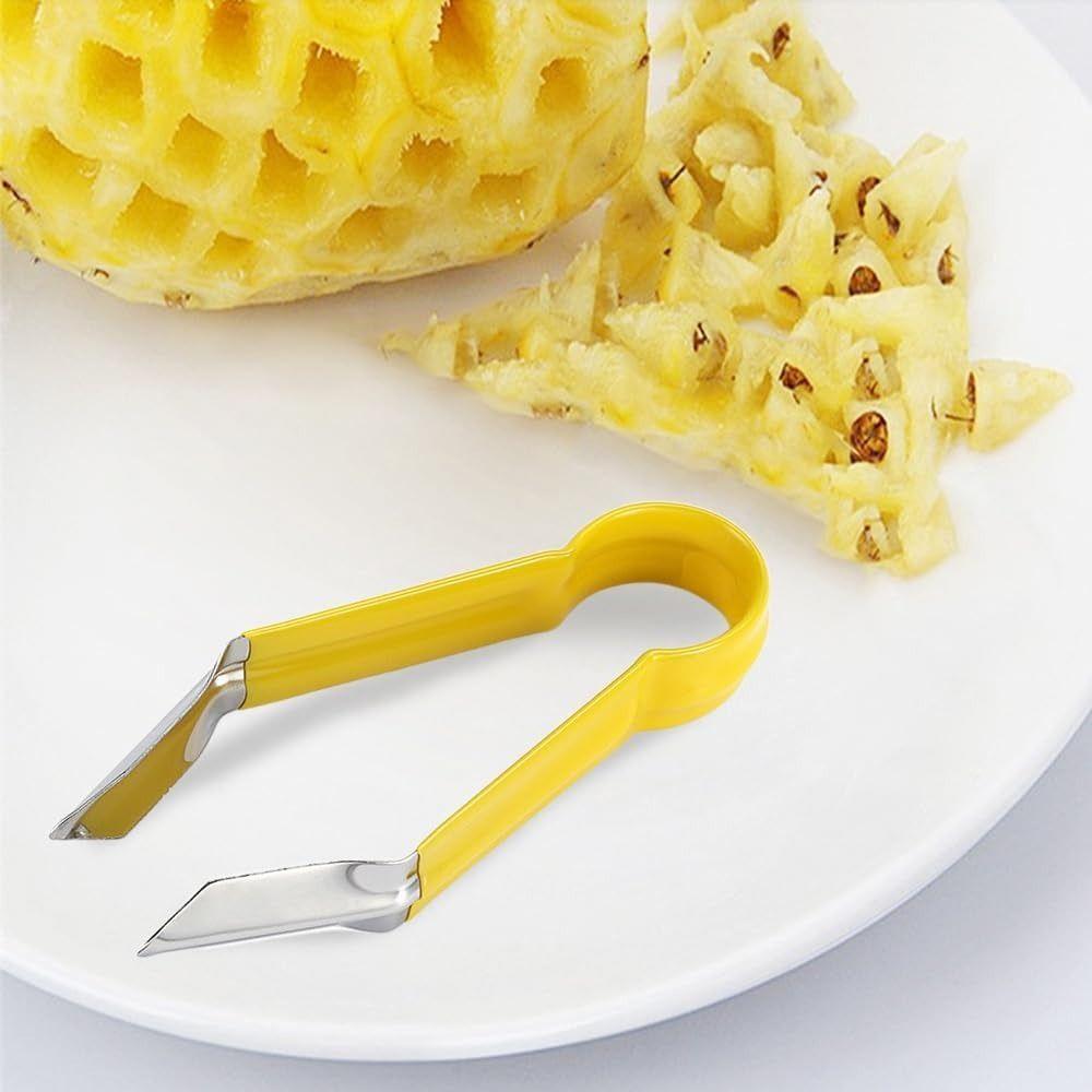 Stainless Steel Strawberry Corer Tool Kitchen Tool Pineapple Cutter New Fruit Corer