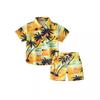 Summer Kids Beach Coconut Tree Boys' Short Sleeve & Shorts Set
