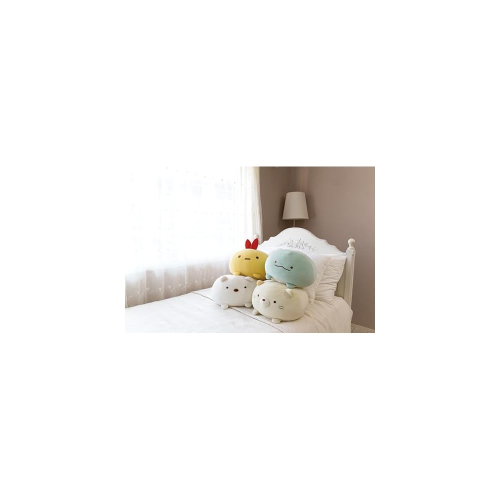 Sumikko Gurashi MR78001 Super Mochimochi Daifuku Cushion White Bear 30cm