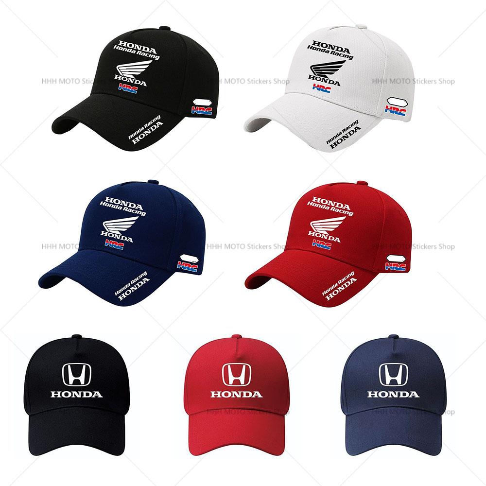 55-60cm Racing Motorcycle Baseball Cap Hat for Honda HRC CB400 CB650F CBF CRF Adjustable Outdoor Men Women Sports Casual Hat