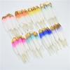 10-15cm/4-6inch Golden Powder Dipped Duck Feathers for Crafts Natural Feather Handicraft Accessories Diy Decoration