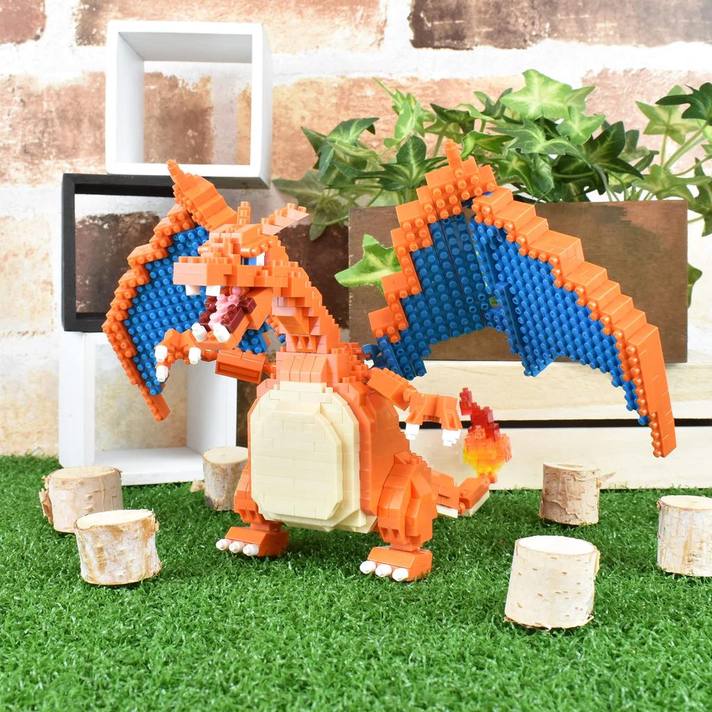 Kawada Nanoblock Pokemon Charizard DX NBPM_080