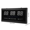 LED Digital Perpetual Calendar Hanging Clock Living Room   Wall Clock