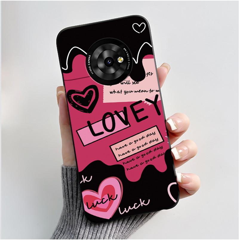 Casing For TCL Suixuetang M1 / OneTouch T615N Phone Case Luxury Dragon Cute Cool Boys Girls Soft Silicone Back Cover Black Shell