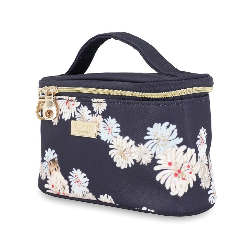 Paul Joe Accessoires Pouch With Handle Chrysantheme Nonette Navy & & PJA-P1353