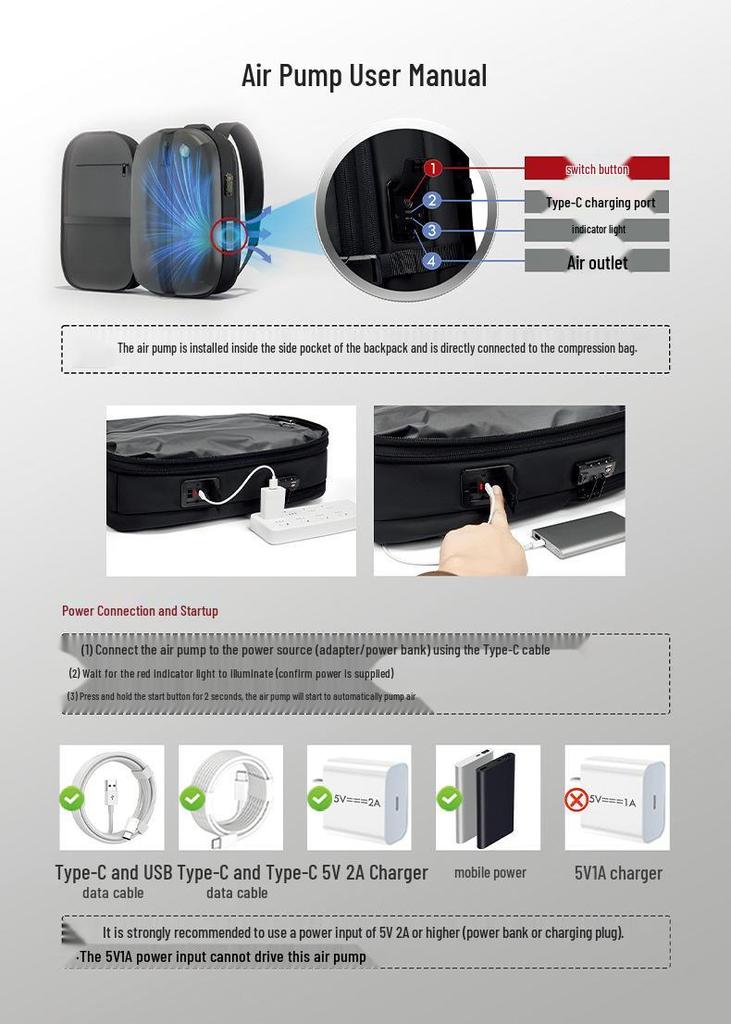 Expandable Waterproof Compression Backpack - Large Capacity, Functional Laptop Bag for Business Travel