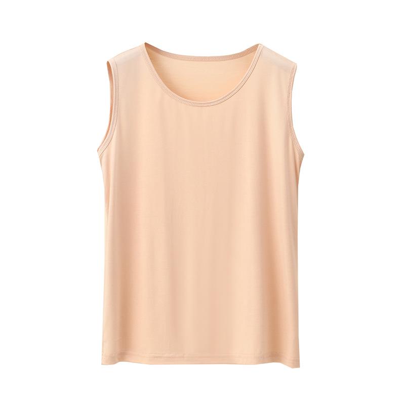 Modal Plus Size Women’s Sleeveless Camisole Vest – Spring/Summer Loose Fit