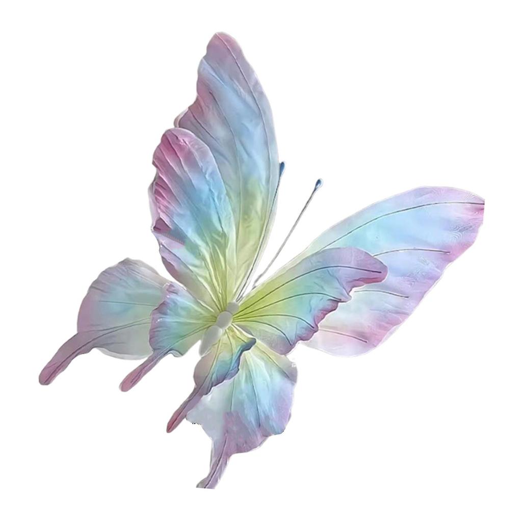 Giant Fake Butterfly Holiday Photography Prop Artificial Butterfly Decoration for Wedding Indoor Outdoor Birthday Party Crafts