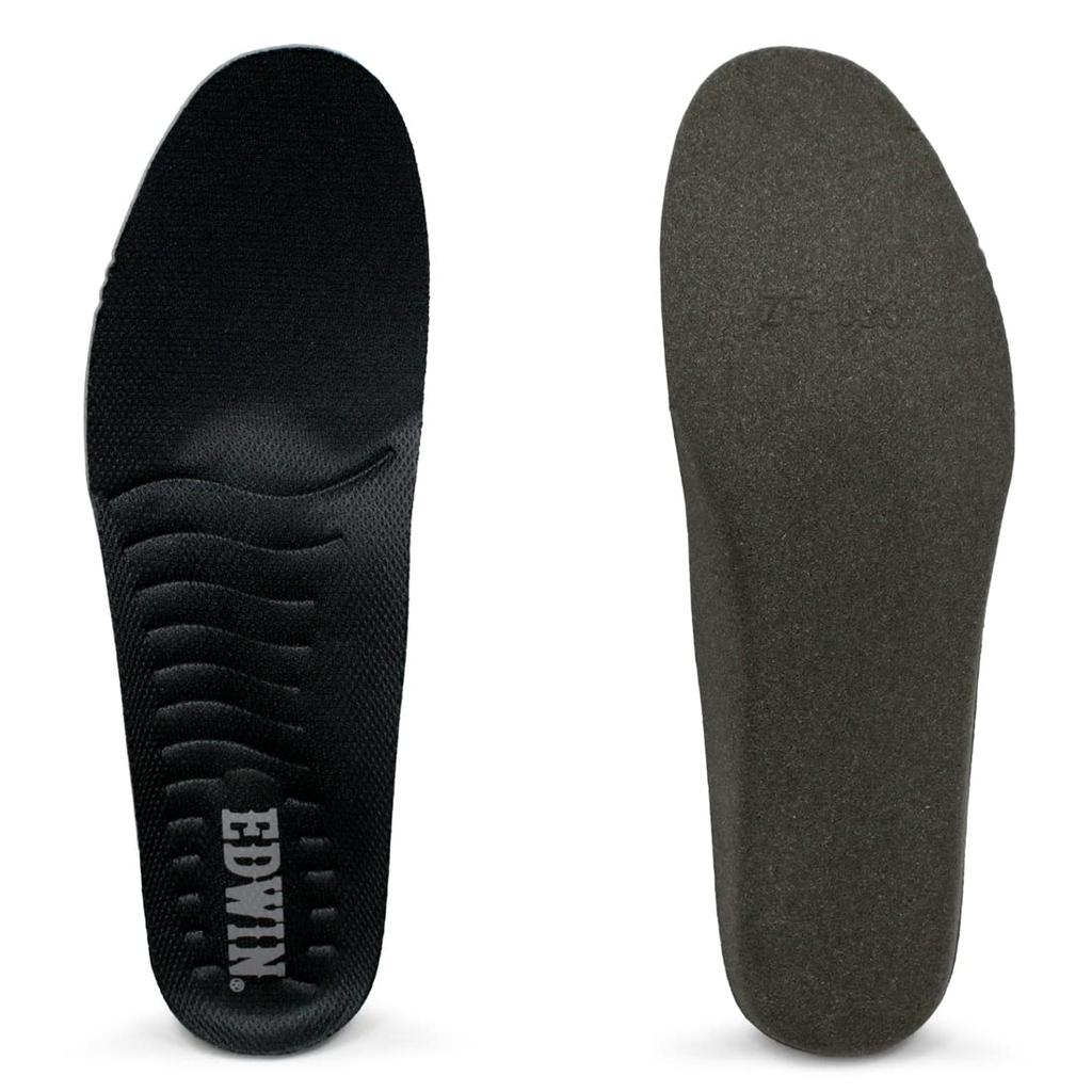 Edwin Waterproof Casual Walking Business 3E with Zipper Size Men's Shoes, Sneakers, Wide, Lightweight, Breathable, Shock-Absorbing Sole,