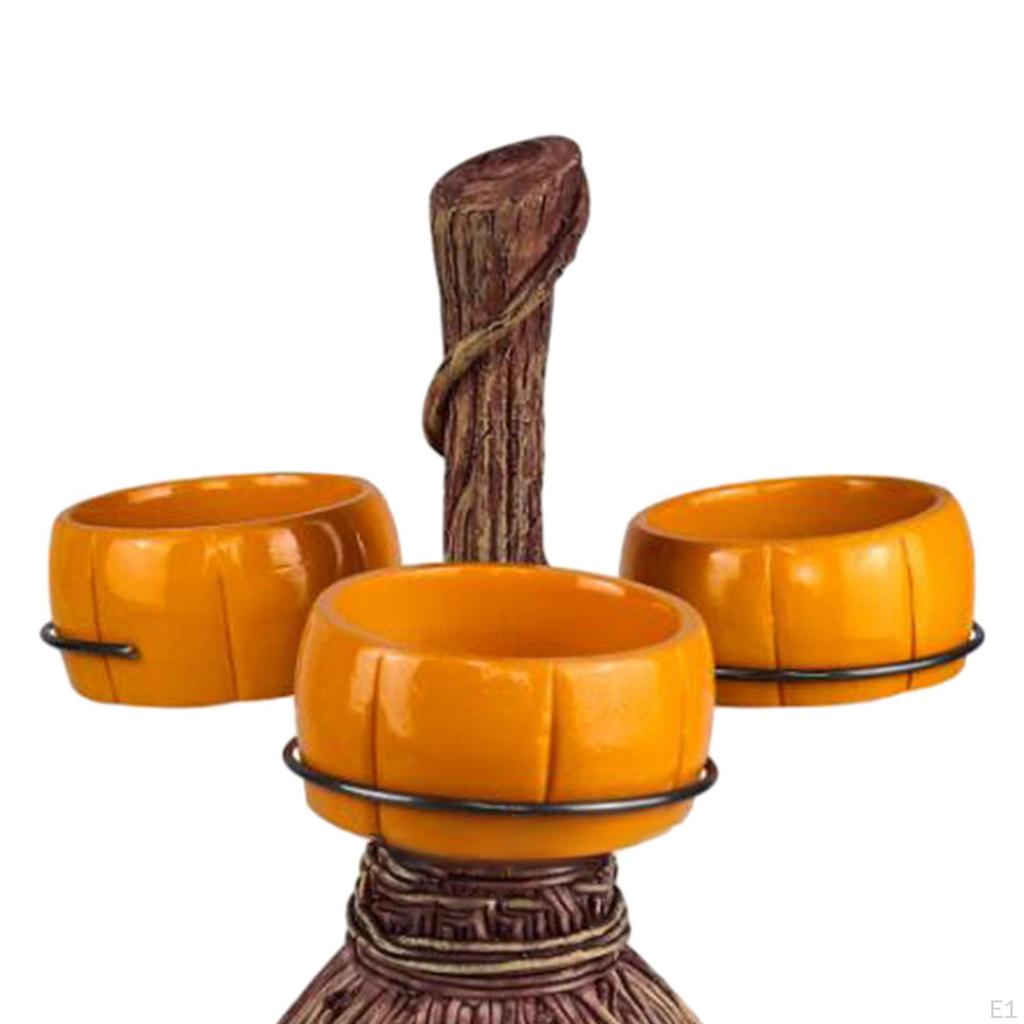 Festive Pumpkin Snack Holder for Halloween Celebrations