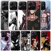 One P-Punch-Man Garou Phone Case For Xiaomi Redmi Note 15 14 14S 13 12S 12 Pro Plus 11S 11 11T 11E 10S 10 + Soft TPU Back Cover