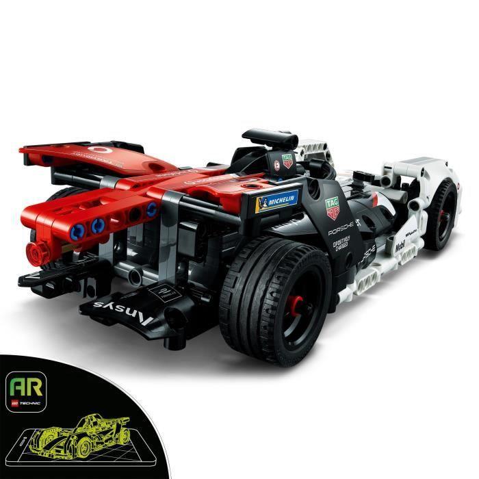 Lego 42137 technic formula e porsche 99x electric, jouet voiture de course, maquette à construire, garçons et filles dès 9 ans