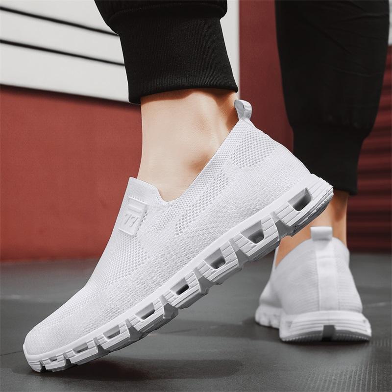 Fashion Sneakers Men's Mesh Casual Shoes Men Athletic Lightweight Breathable Dress Shoes Men Comfortable Walking Oxford Shoes Trainers