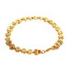 8MM Heart Love Bracelet Women Watch Chain Women 24K Gold AU999 - Fashion Watch Band Design, Daily Office Wear
