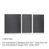 For Tesla Model 3+ Model Y Juniper 2025 Center Console Sticker Protective Film Scratch Protection Sticker Interior Accessories