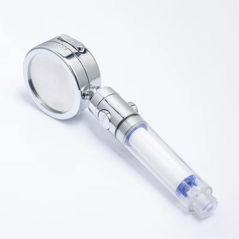 ZHIYAN Rainfall High Pressure Water Saving Chrome Handheld Shower Head Spa Shower Head for Hotel Bathroom Project