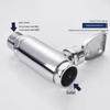 GUAIKEAI LT334 Vertical Foot Pedal Flush Valve