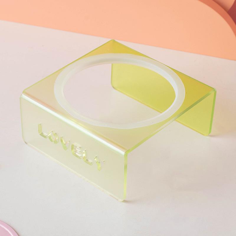 Cat Food Tray Nordic Style Ceramic Bowl Available in Multiple Colors Pet Bowl Water Bowl Cat and Dog Food Bowl Acrylic Stand
