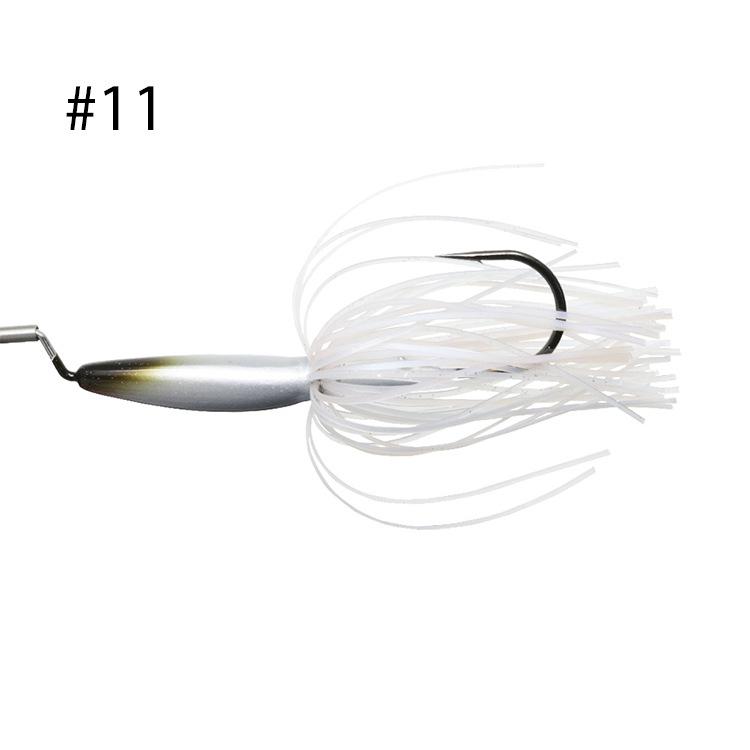 AK BUZZ 4WD Super Long Cast Double Blade 14g Surface Lure with Splash Guard