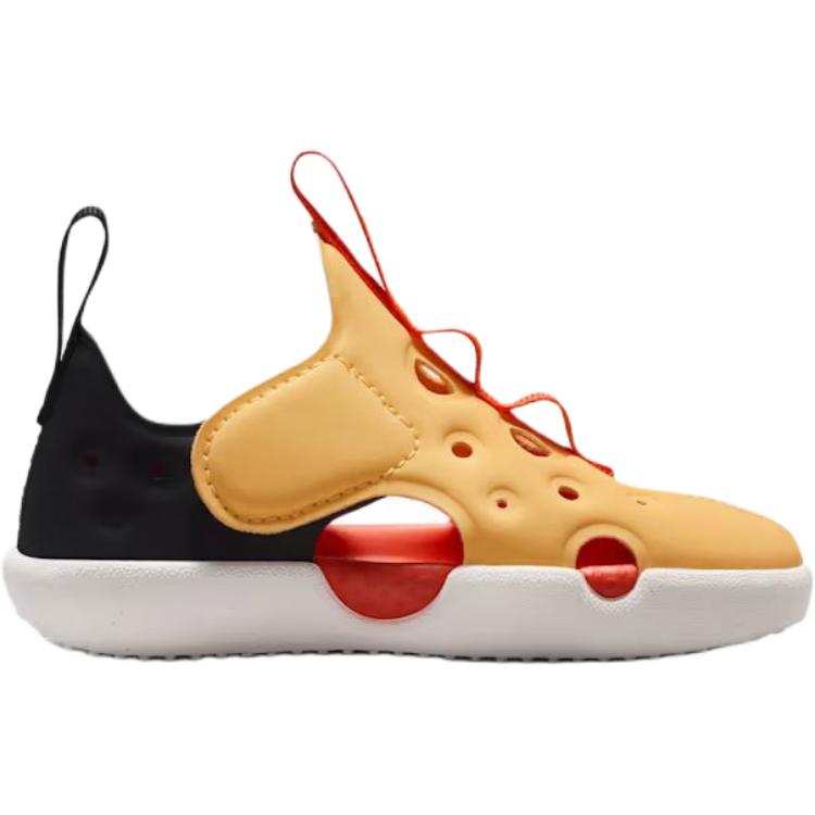 Nike Sunray Protect 4 Low Top Toddler Shoes Light Orange Black Infant And Toddler HF6278-701