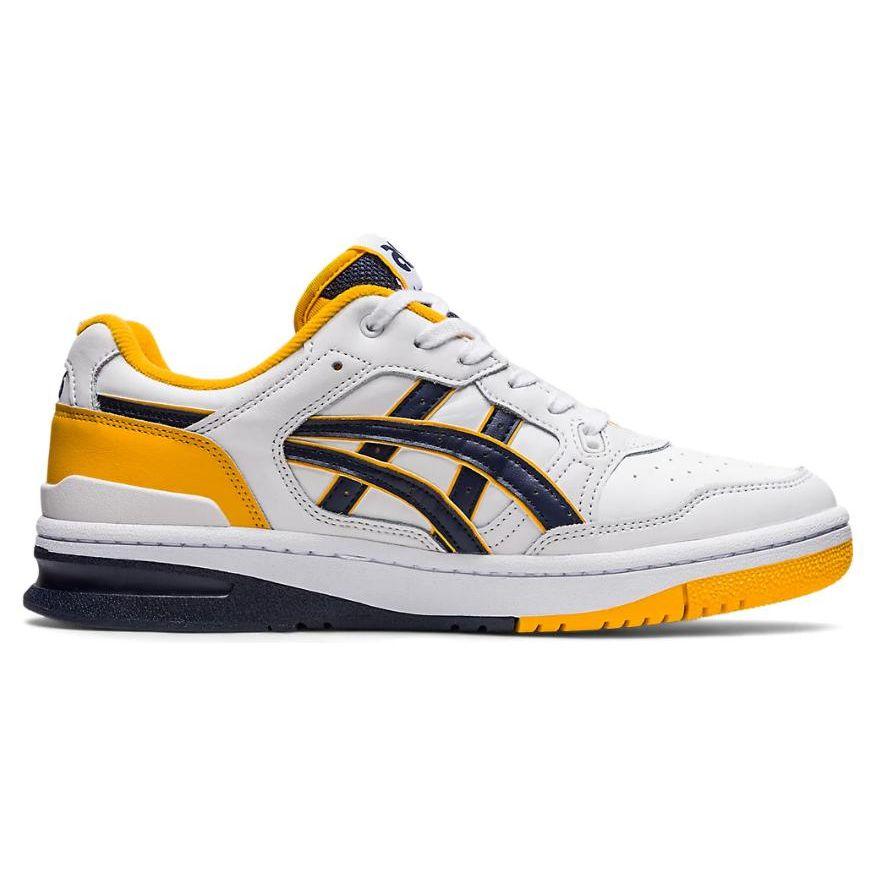 Asics EX89 Hvite Gule Midnatt Unisex Sneakers 1201A476-112