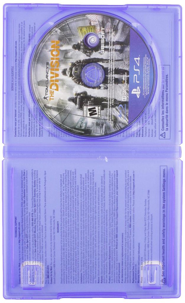 Tom Clancy's The Division for PlayStation 4 - North American Version / Tactical RPG Shooter Game