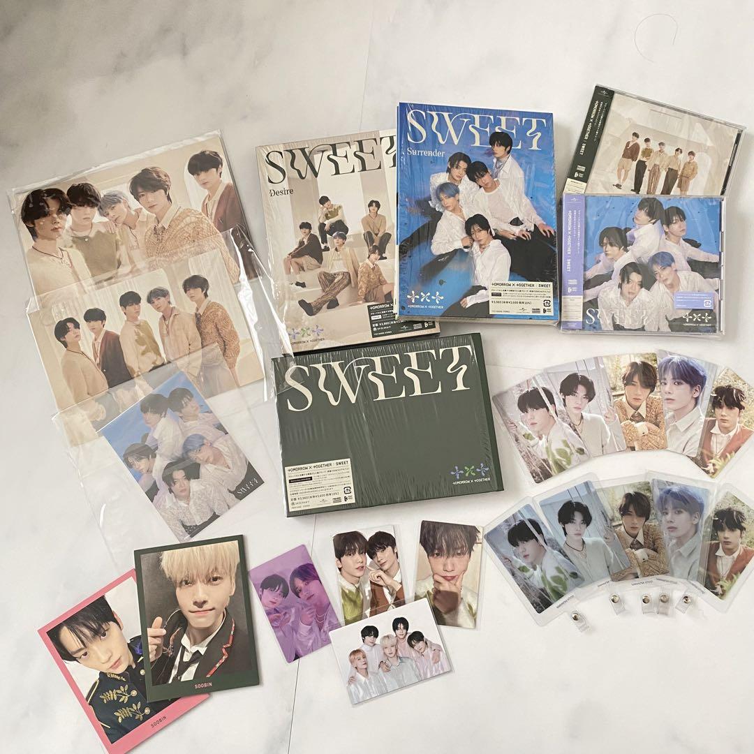 

[ИСПОЛЬЗОВАННЫЙ] TXT SWEET Set с эксклюзивным бонусом из Кореи