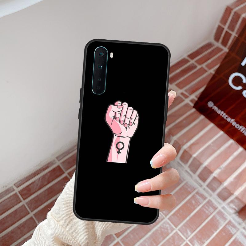 

Feminist Fist Symbol Case For OnePlus Nord 5 CE 2 3 4 Lite N20 N30 OnePlus 15 13 12 11 10R 13R 10T 13T 12R Cover OnePlus 9Pro