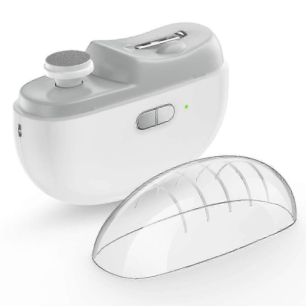 Electric Nail Clipper Automatic Nail Trimmer 2 in 1 Nail & Remover for Hands & Feet Ideal for Thick Toenails Elderly & Kids 2025