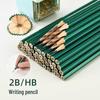 Eco-Friendly Wooden Green Tangerine 2B HB Pencil for Students and Daily Writing