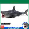 Elegant Megalodon Figure Ancient Shark Wild Animal Pvc Model Toy For Home And Office Decor