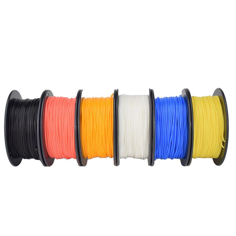 Colorful Printer 3d 10m 175mm Abs Pla Filament Rubber Material Consumables