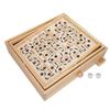 Wooden Ball Game Maze Educational Enhances CoordinationLabyrinth Puzzle Toy for Adults Kids
