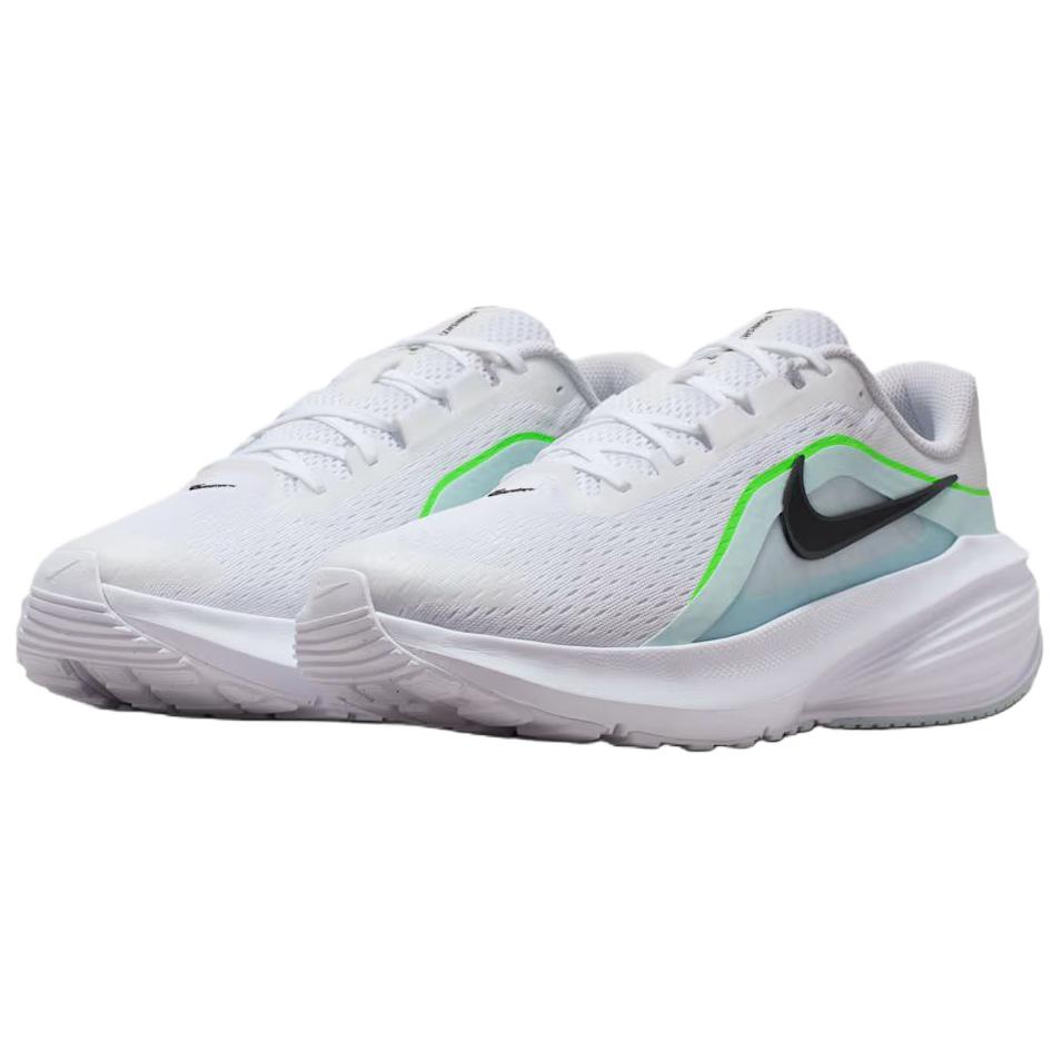 Nike Downshifter 14 White Glacier Blue Men Sneakers Green-Strike Black IB1895-100