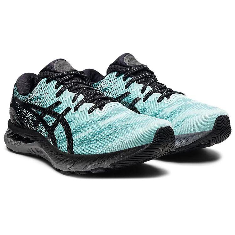 Asics Gel Nimbus 23 Clear Blue Gunmetal Men Sneakers 1011B004-408