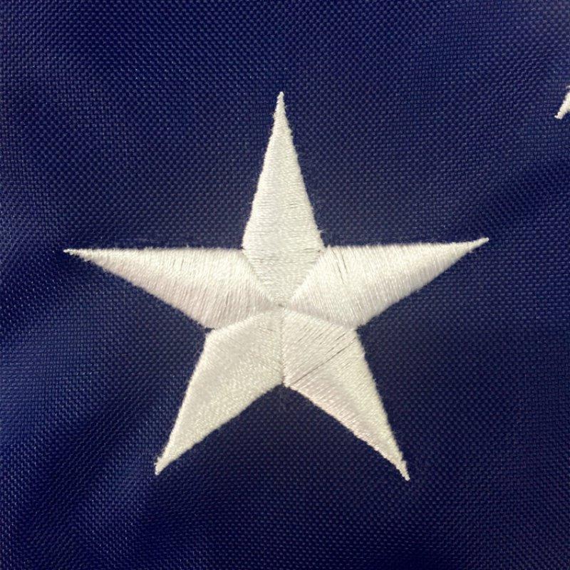 Embroidered American Flag 90*150cm