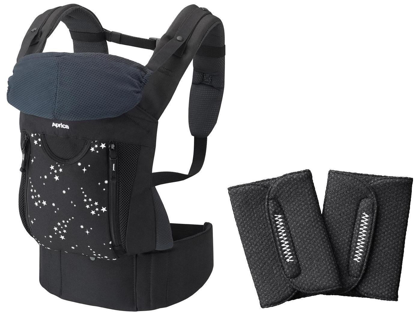 

Aprica Belt Fit Colan Stella Black Waist Belt Type with Drool 39344 (Comfortable Pad)