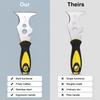 Putty Knife, Paint Scraper 15 In 1 Putty Knife Multi Use Painters Tool, Taping Knife, Paint Scraper Tool for Wood, Metal Scraper with Hammer End(1pc)