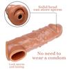 Realistic Penis Sleeve  Penis Extender Lifelike Cock Sleeve Penis Extension Penis Ring Enlarger Male Masturbator Adult Couples Sex Toys