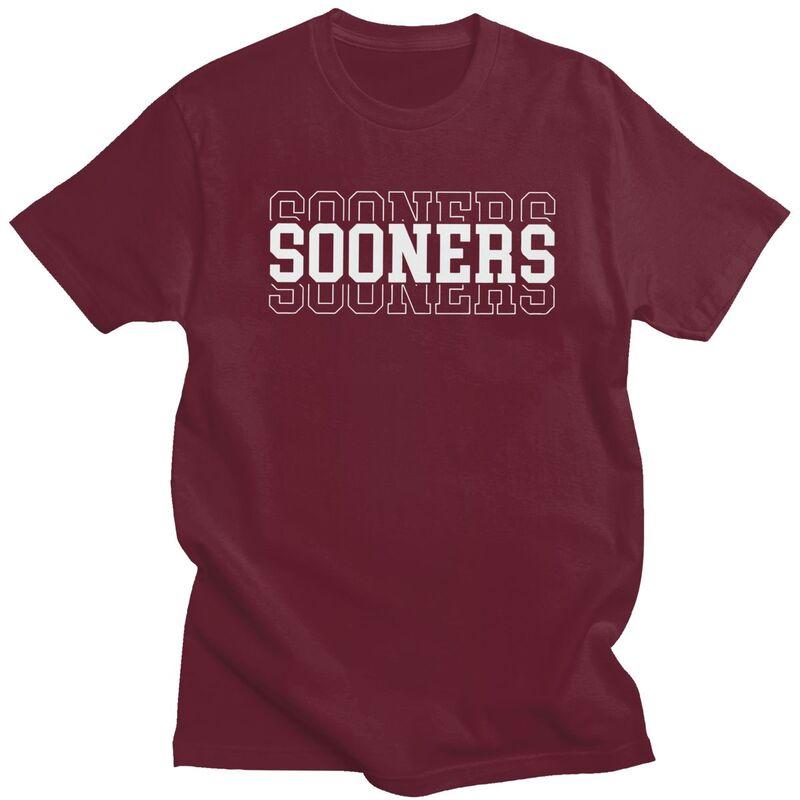 Sooners Game Day Oklahoma T Shirt for Men Tshirt Casual Streetwaer Short Sleeve Tee Shirt Slim Fit Clothing Gift