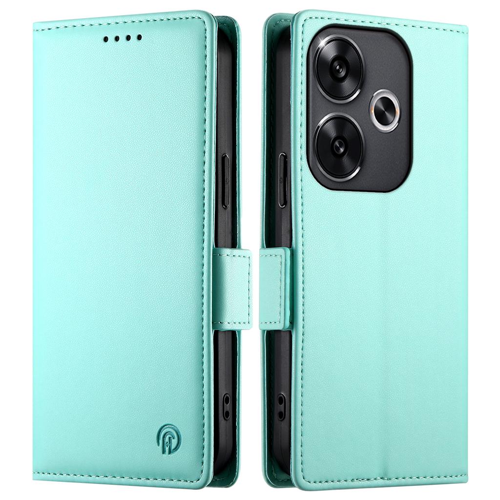 DF-010 For Xiaomi Redmi Turbo 3 5G/Poco F6 5G Stand Case PU Leather Wallet Phone Cover