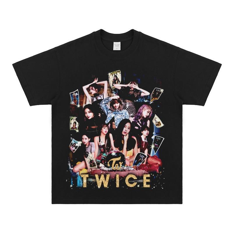 Графическая футболка Twice, Фанмейд K-pop группы, Унисекс футболка от S до 5XL XXL