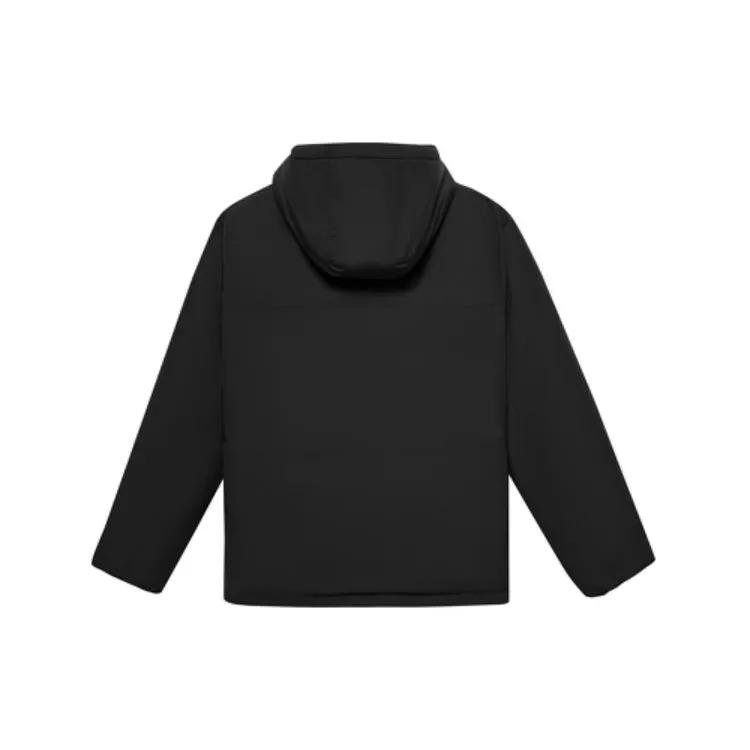 New Balance Down Jackets Men's Black Hooded Moderate Other (Unisex) Down Jackets AMJ23356 BK