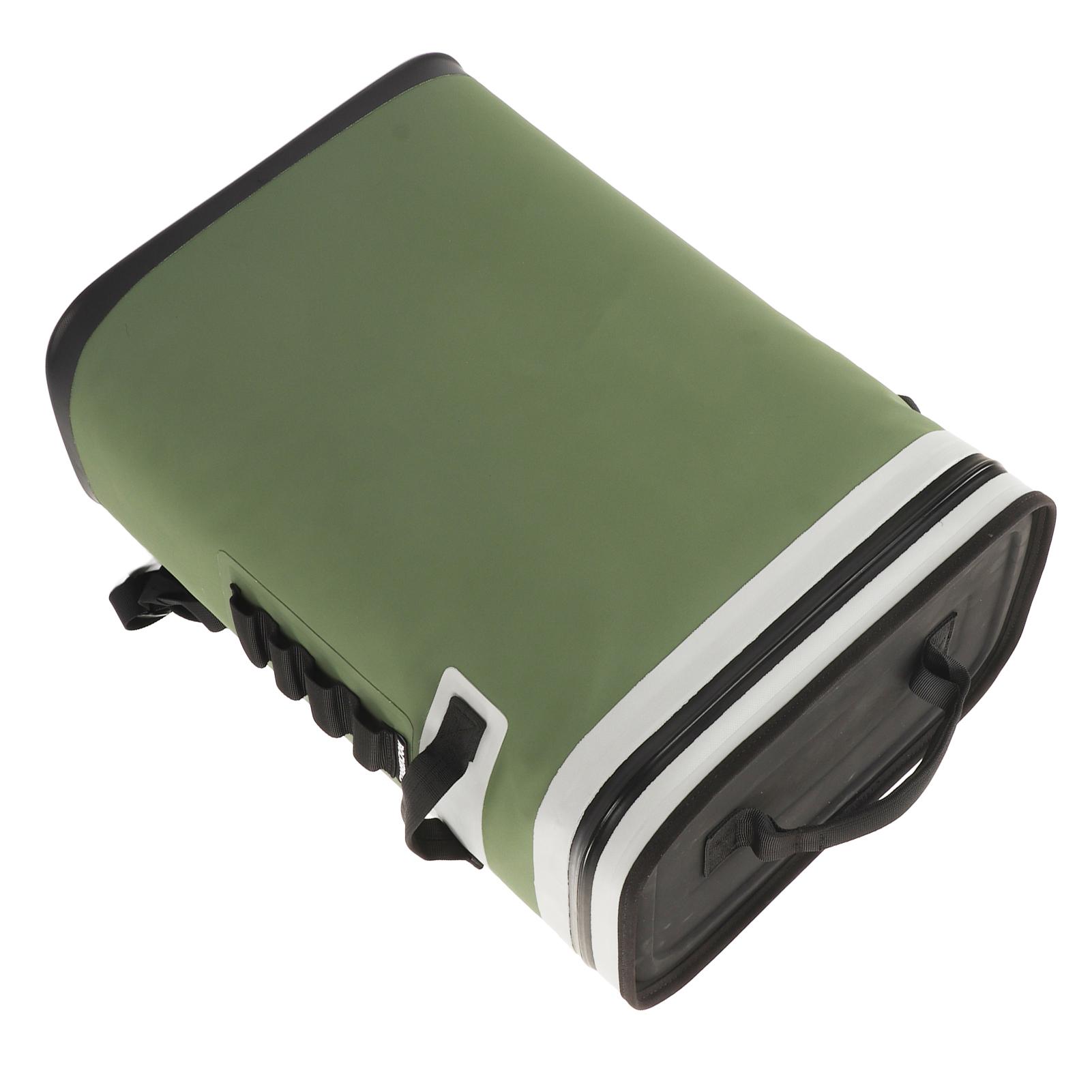 

Backpack Cooler 20L Insulated Waterproof Leakproof Cooler Bag for Camping Fishing Picnic Green
