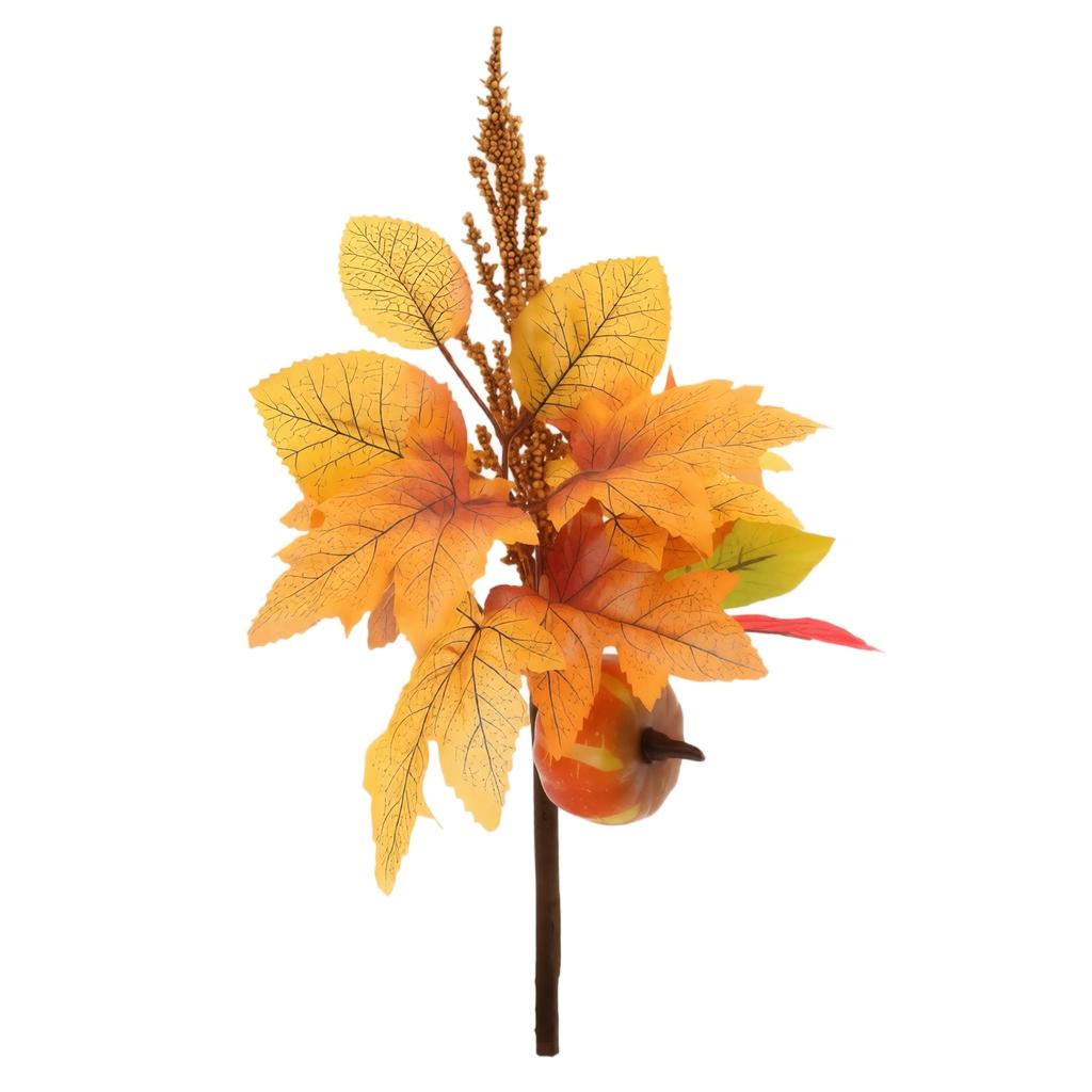 Artificial Fall Maple Leaf Garland for Thanksgiving Home Decor - Table Decoration