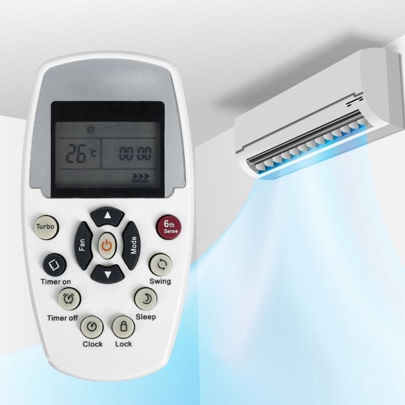 Pilot zdalnego sterowania klimatyzacją z wyświetlaczem LCD do klimatyzatora Whirlpool DG11E5-05(wlp1) DG11E3-04 ASH-110C1